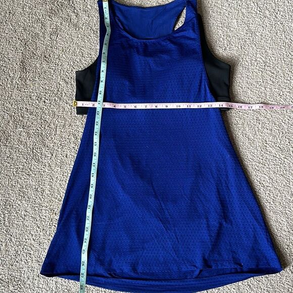 Athleta Sculptek Tank in Cobalt Blue with Built in Bra! - Picture 6 of 12